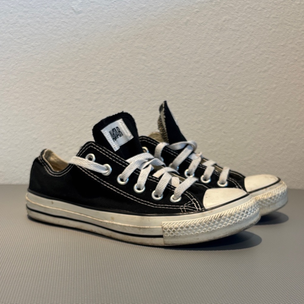 Converse Black and White All Star Sneakers